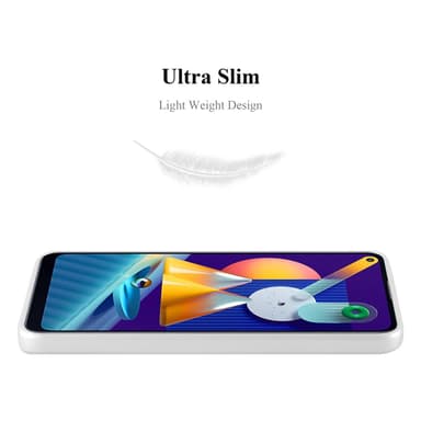 Samsung Galaxy A11 / M11 Suojakuori Kotelo (Hopea)