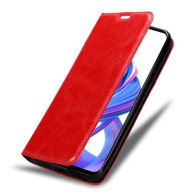 Honor 9X Suojakuori Lompakkokotelo (Punainen)