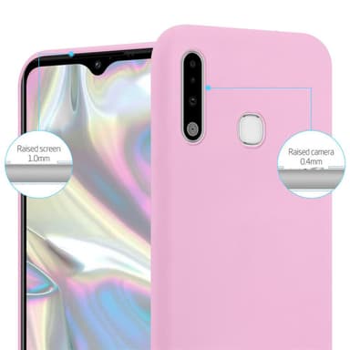 Suojakuori Samsung Galaxy A70e Kotelo (Vaaleanpunainen)