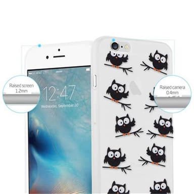 iPhone 6 / 6S Suojakuori Kuoret (Valkoinen)