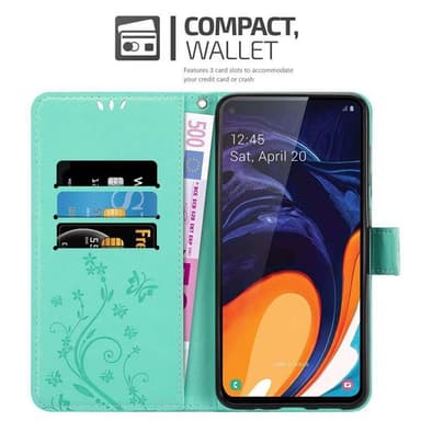 Samsung Galaxy A60 / M40 Suojakuori Lompakkokotelo