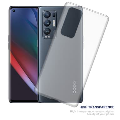 Oppo FIND X3 NEO Suojakuori Kotelo (Läpinäkyvä)
