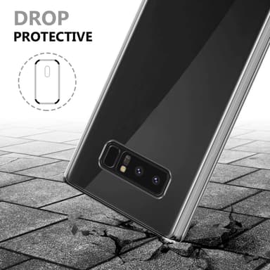 Samsung Galaxy NOTE 8 Suojakuori Cover (Läpinäkyvä)