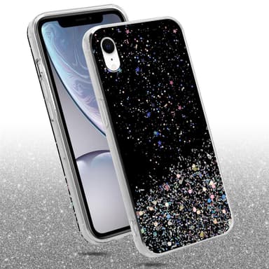 iPhone XR Suojakuori Kotelo (Musta)