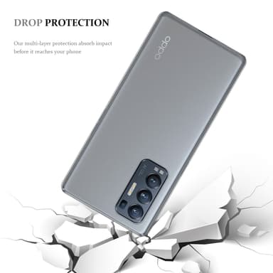 Oppo FIND X3 NEO Suojakuori Kotelo (Läpinäkyvä)