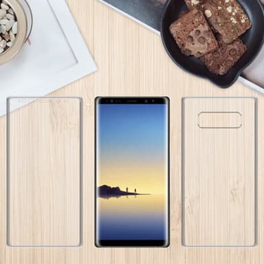 Samsung Galaxy NOTE 8 Suojakuori Cover (Läpinäkyvä)