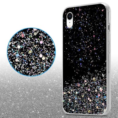 iPhone XR Suojakuori Kotelo (Musta)