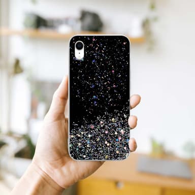 iPhone XR Suojakuori Kotelo (Musta)