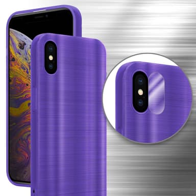 Suojakuori iPhone XS MAX Kotelo (Violetti)
