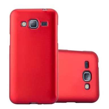 Samsung Galaxy J3 2016 Suojakuori Kotelo (Punainen)