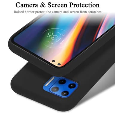 Motorola MOTO G 5G PLUS Suojakuori Kotelo (Musta)