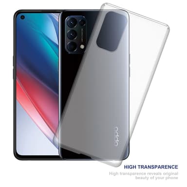 Oppo FIND X3 LITE Suojakuori Kotelo (Läpinäkyvä)