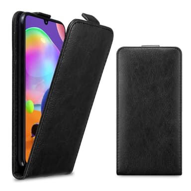 Samsung Galaxy A31 Suojakuori Lompakkokotelo (Musta)