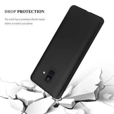 Samsung Galaxy A6 2018 Suojakuori Kotelo (Musta)