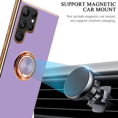 Samsung Galaxy S22 ULTRA Suojakuori Kotelo (Violetti)