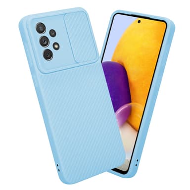 Samsung Galaxy A72 4G / 5G Suojakuori Kotelo (Sininen)