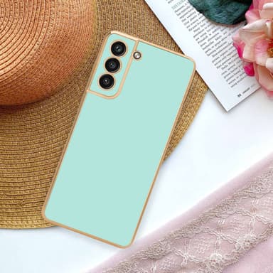 Samsung Galaxy S21 FE Suojakuori Cover (Green)
