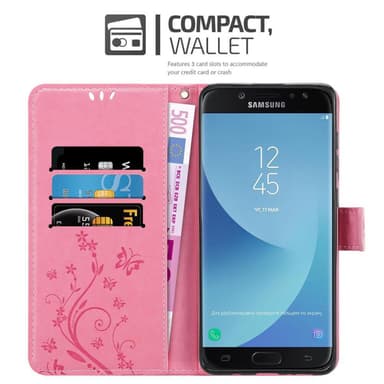 Samsung Galaxy J7 2018 Suojakuori Lompakkokotelo