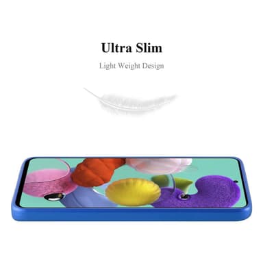 Samsung Galaxy A51 5G Suojakuori Kotelo (Sininen)
