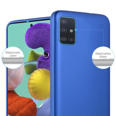 Samsung Galaxy A51 5G Suojakuori Kotelo (Sininen)