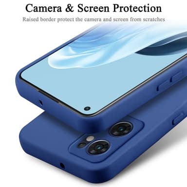 OPPO Find X5 Lite Suojakuori Kotelo Case (Sininen)