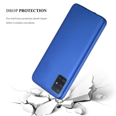 Samsung Galaxy A51 5G Suojakuori Kotelo (Sininen)