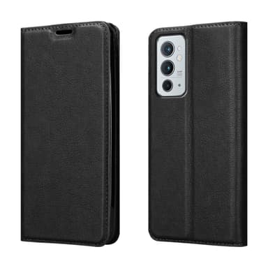 OnePlus 9RT 5G Suojakuori Lompakkokotelo (Musta)
