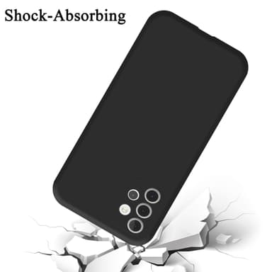 Samsung Galaxy A32 4G Suojakuori Kotelo (Musta)