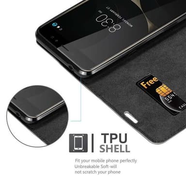 ZTE Nubia N1 LITE Suojakuori Lompakkokotelo (Ruskea)