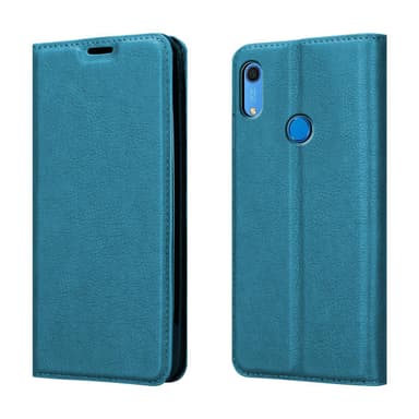 Huawei Y6S Suojakuori Lompakkokotelo (Turkoosi)