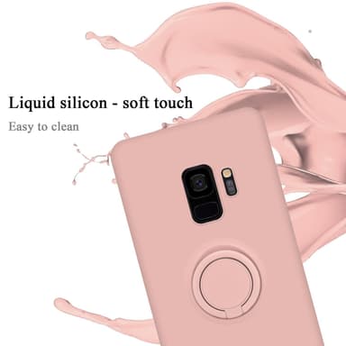 Samsung Galaxy S9 Suojakuori Kotelo (Vaaleanpunainen)