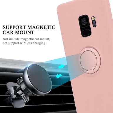 Samsung Galaxy S9 Suojakuori Kotelo (Vaaleanpunainen)