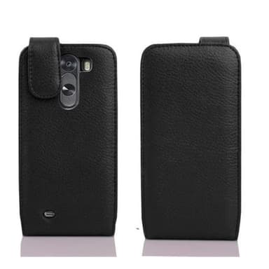 LG G3 Suojakuori Lompakkokotelo (Musta)