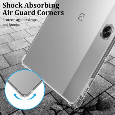 OnePlus Pad Go Suojakuori Kotelo (Läpinäkyvä)