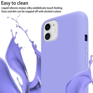 Suojakuori iPhone 11 Kotelo Ketju (Violetti)
