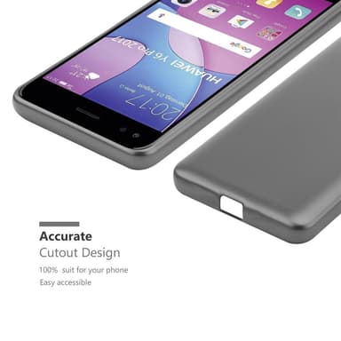 Huawei Y6 PRO 2017 Suojakuori Kotelo (harmaa)