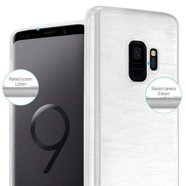 Samsung Galaxy S9 Suojakuori Kotelo (Hopea)