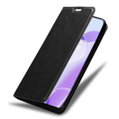 OnePlus 9RT 5G Suojakuori Lompakkokotelo (Musta)