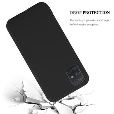 Suojakuori Samsung Galaxy A51 4G / M40s Kotelo (Musta)