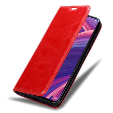 Oppo R17 PRO Suojakuori Lompakkokotelo (Punainen)