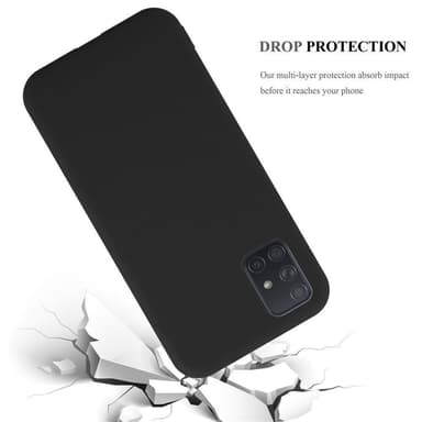 Suojakuori Samsung Galaxy A51 4G / M40s Kotelo (Musta)