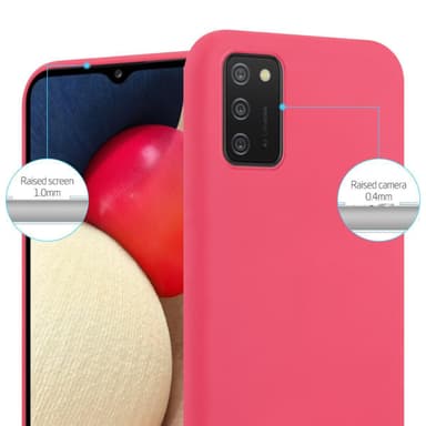 Suojakuori Samsung Galaxy A02s Kotelo (Punainen)