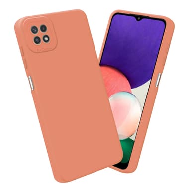 Samsung Galaxy A22 5G Suojakuori Kotelo (Oranssi)
