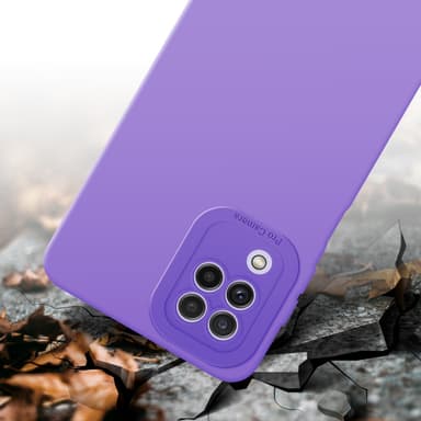 Samsung Galaxy A22 4G Suojakuori Kotelo (Violetti)