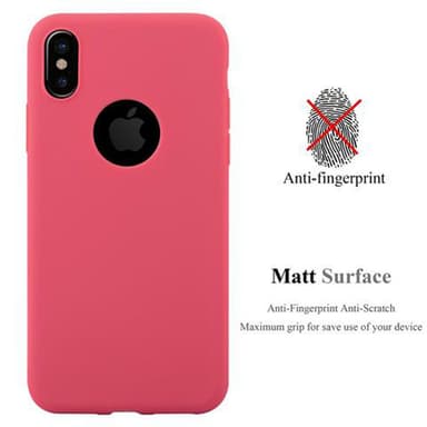 Suojakuori iPhone X / XS Kotelo (Punainen)