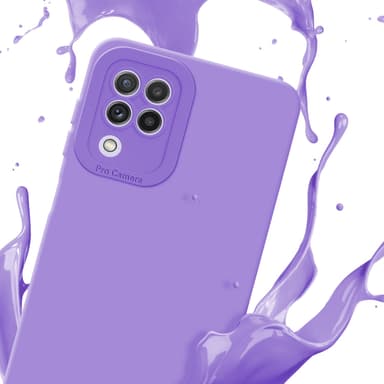 Samsung Galaxy A22 4G Suojakuori Kotelo (Violetti)