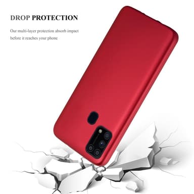 Samsung Galaxy M31 Suojakuori Kotelo (Punainen)