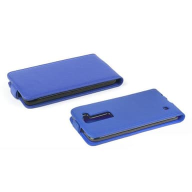 LG K8 2016 Suojakuori Lompakkokotelo (Sininen)
