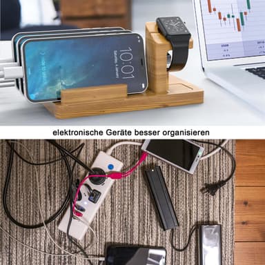 Telakointiasema Bambu latausasema aidosta puusta