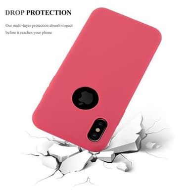 Suojakuori iPhone X / XS Kotelo (Punainen)